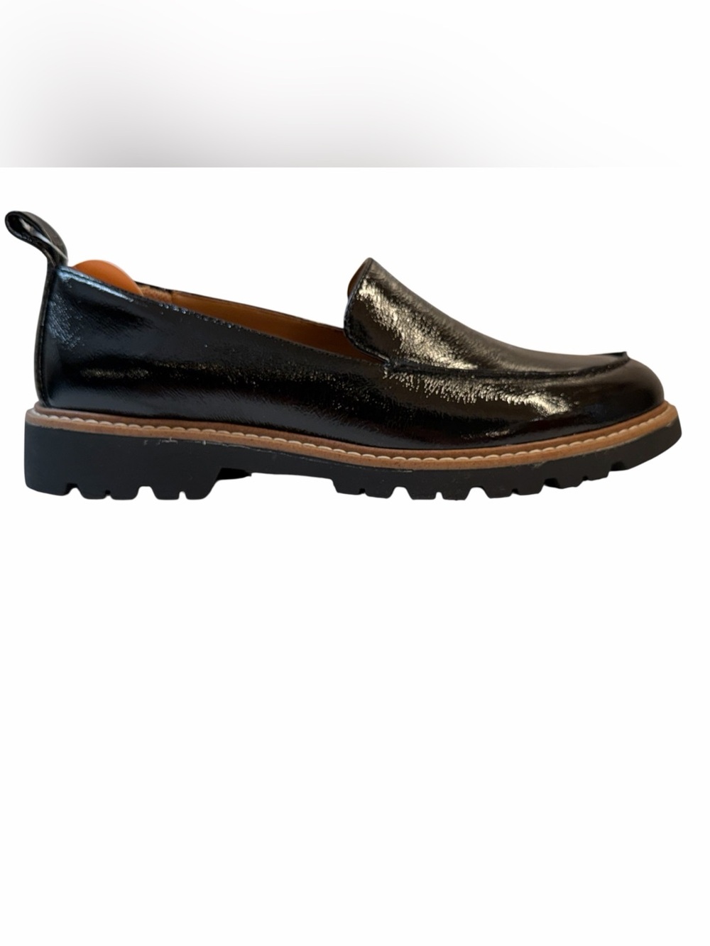 Comfortiva Lindee Black Patent Loafers NWT Box Size 6.5M